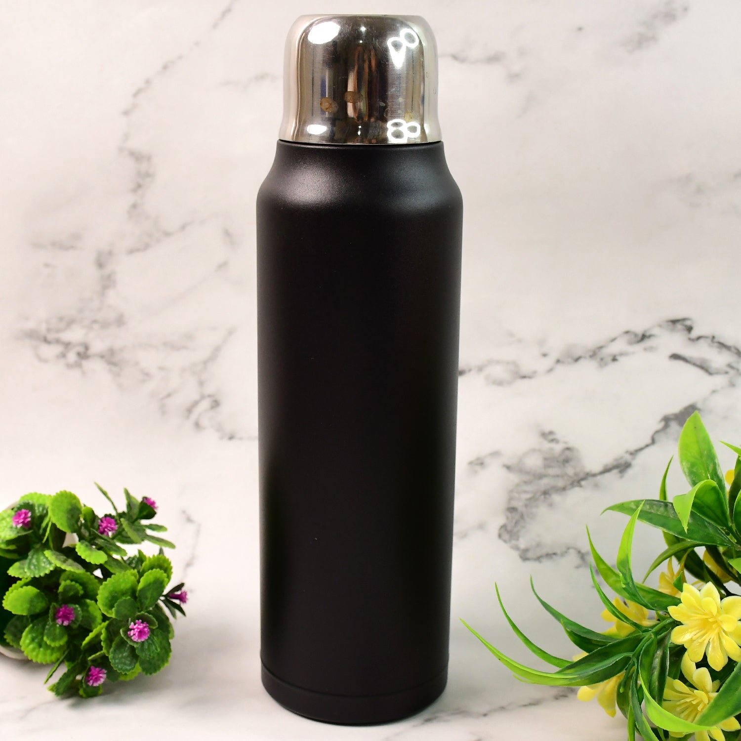 Stainless Steel Vacuum Water Bottle – Hot & Cold Insulated Flask (1000 ML Approx) Stainless Steel Vacuum Water Bottle – Hot & Cold Insulated Flask (1000 ML Approx)